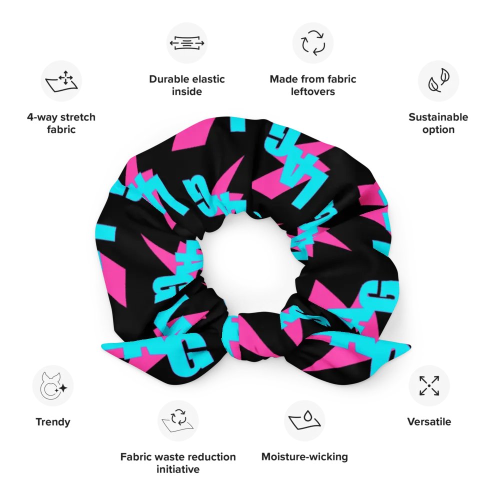 LAG Scrunchie with Bow (Black) product image (12)