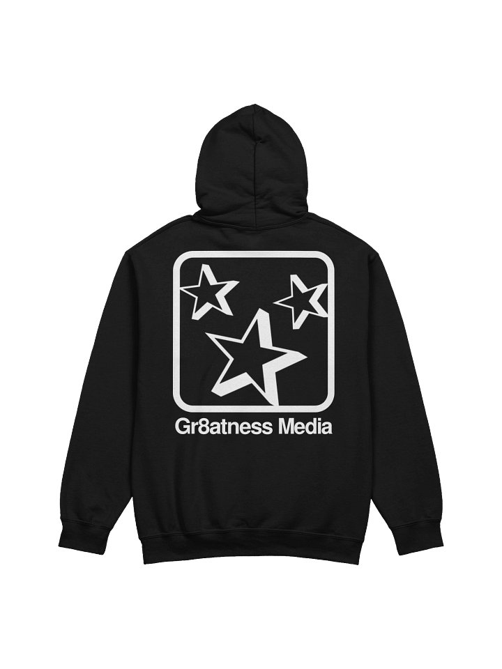 Classic Gr8atness Media™ Hoodie [Dark Mode] product image (2)