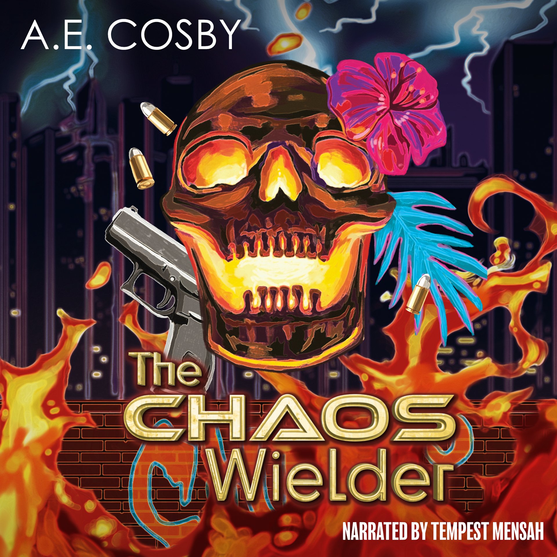 The Chaos Wielder by A.E. Cosby, an exclusive audio edition product image (1)