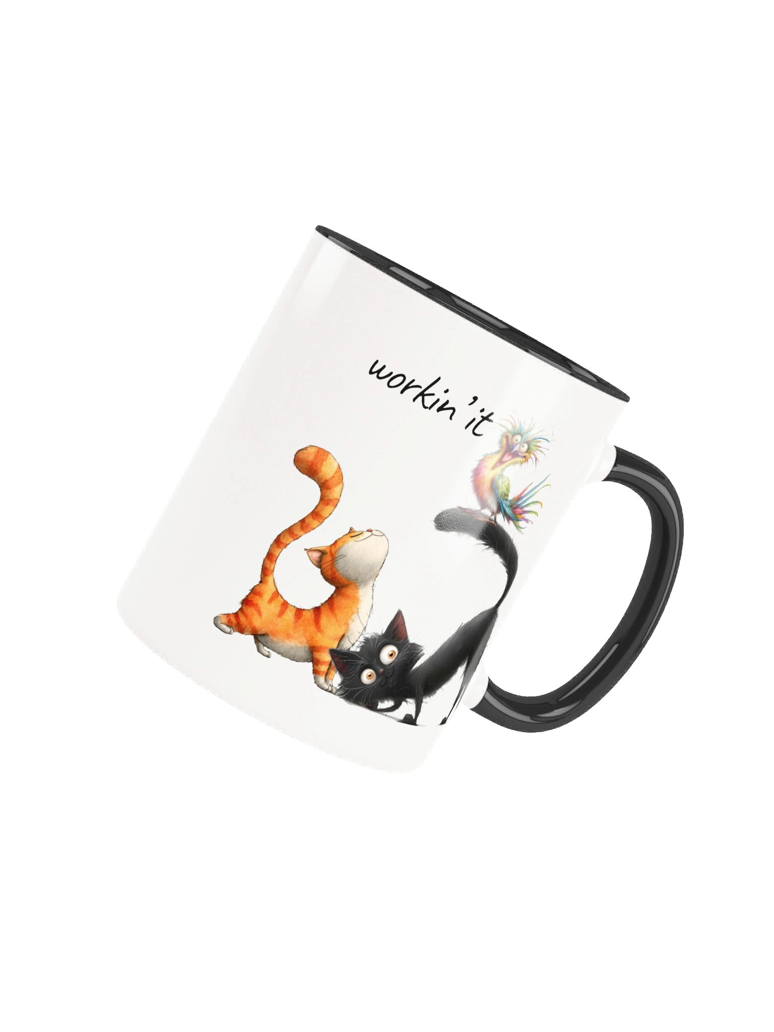 Workin’ It Cat Accent Mug product image (23)