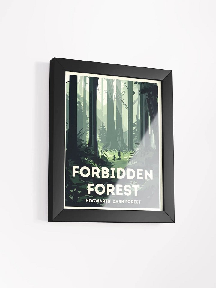 Magical Forest Vintage Travel Poster product image (2)