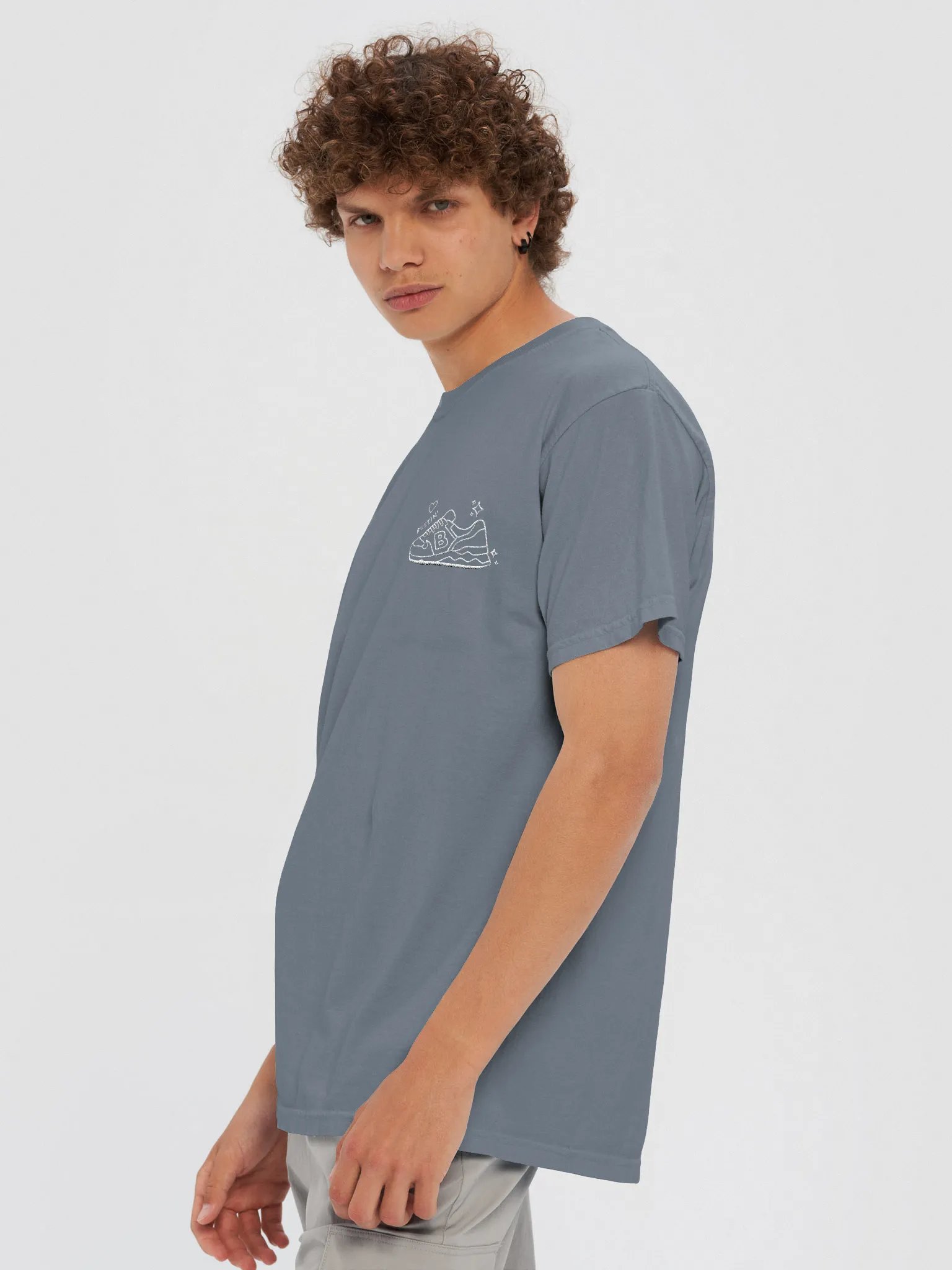 “Bustin'” Embroidered Cozy Tee product image (10)