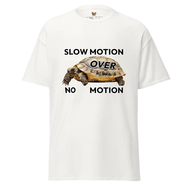 slow motion over no motion - White