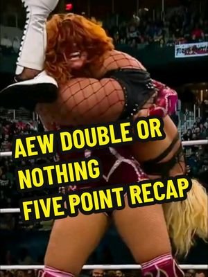 👑 King Riq’s 5️⃣-Point Recap: AEW Double or Nothing 👑 5. Adam Copeland deserves a second HOF induction 🐐 4. Stop kicking out of finishers at 1 🛑 3. AEW's women outshined the men 🔥 2. Make Stadium Stampede a cinematic match again 🎥 1. It's time to elevate Kevin Knight ✈️ #YKWrestling #AEWDoN #WrestlingPodcasts #FYP #WrestlingTikTok @riqhavok 