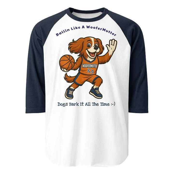 Cavalier King Charles Spaniel Unisex 3/4 Sleeve Raglan Shirt product image (19)