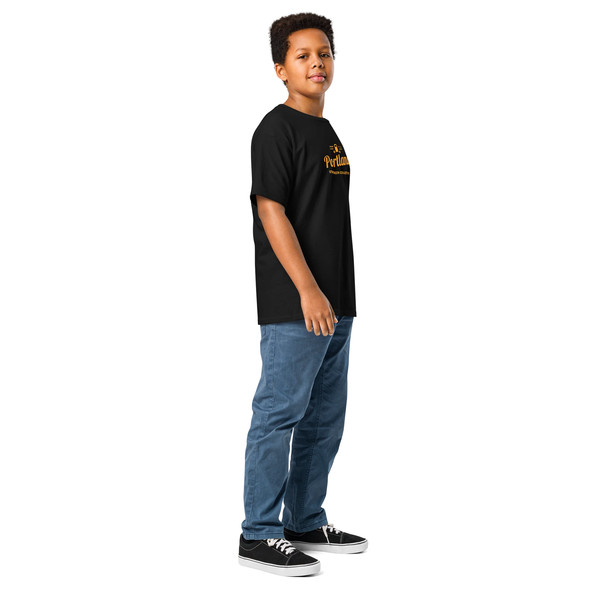 Kids PSC "Say Cheese" Tee (Gold Logo) product image (5)