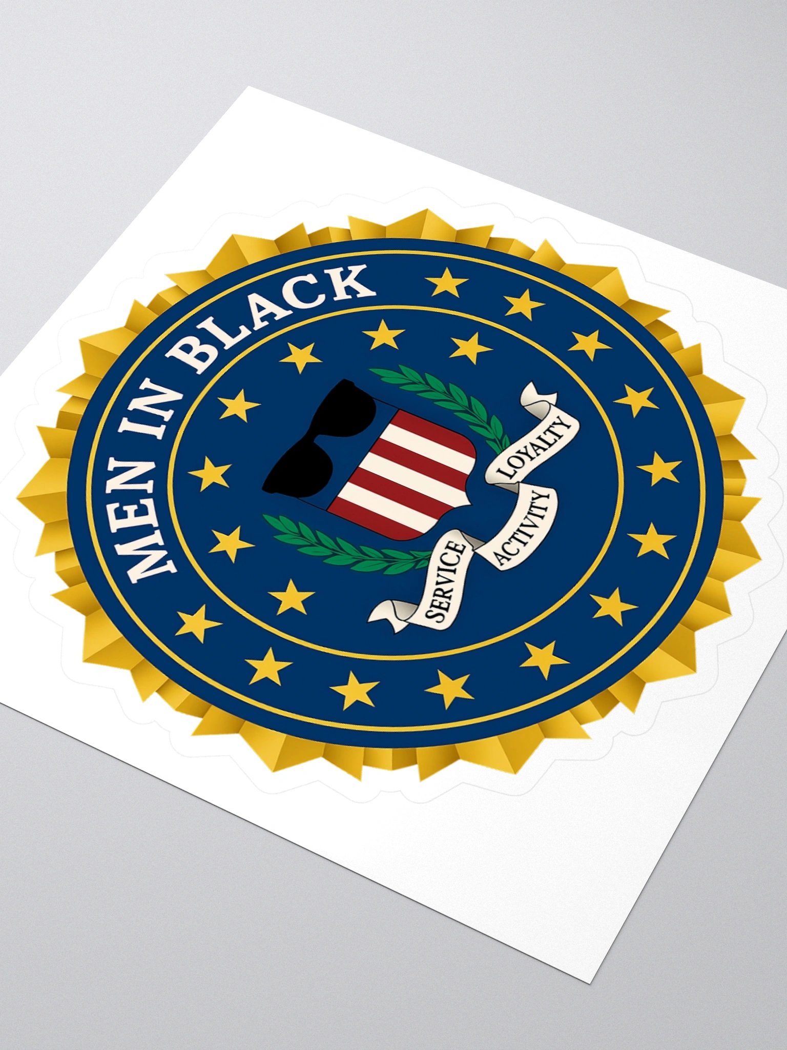 Men in Black Task Force Sticker — TF.STKR-01 product image (3)