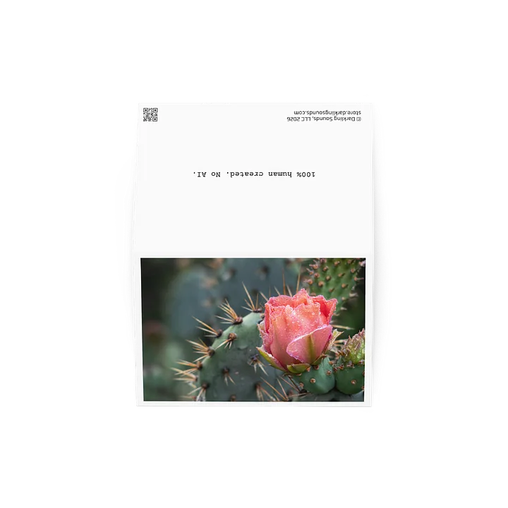 Flowering Cactus - Greeting Card product image (2)