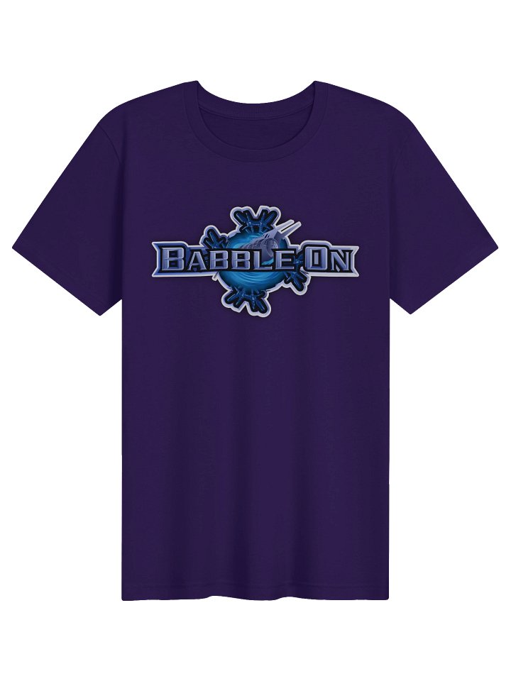 Babble On Logo Tee, Purple Edition product image (1)