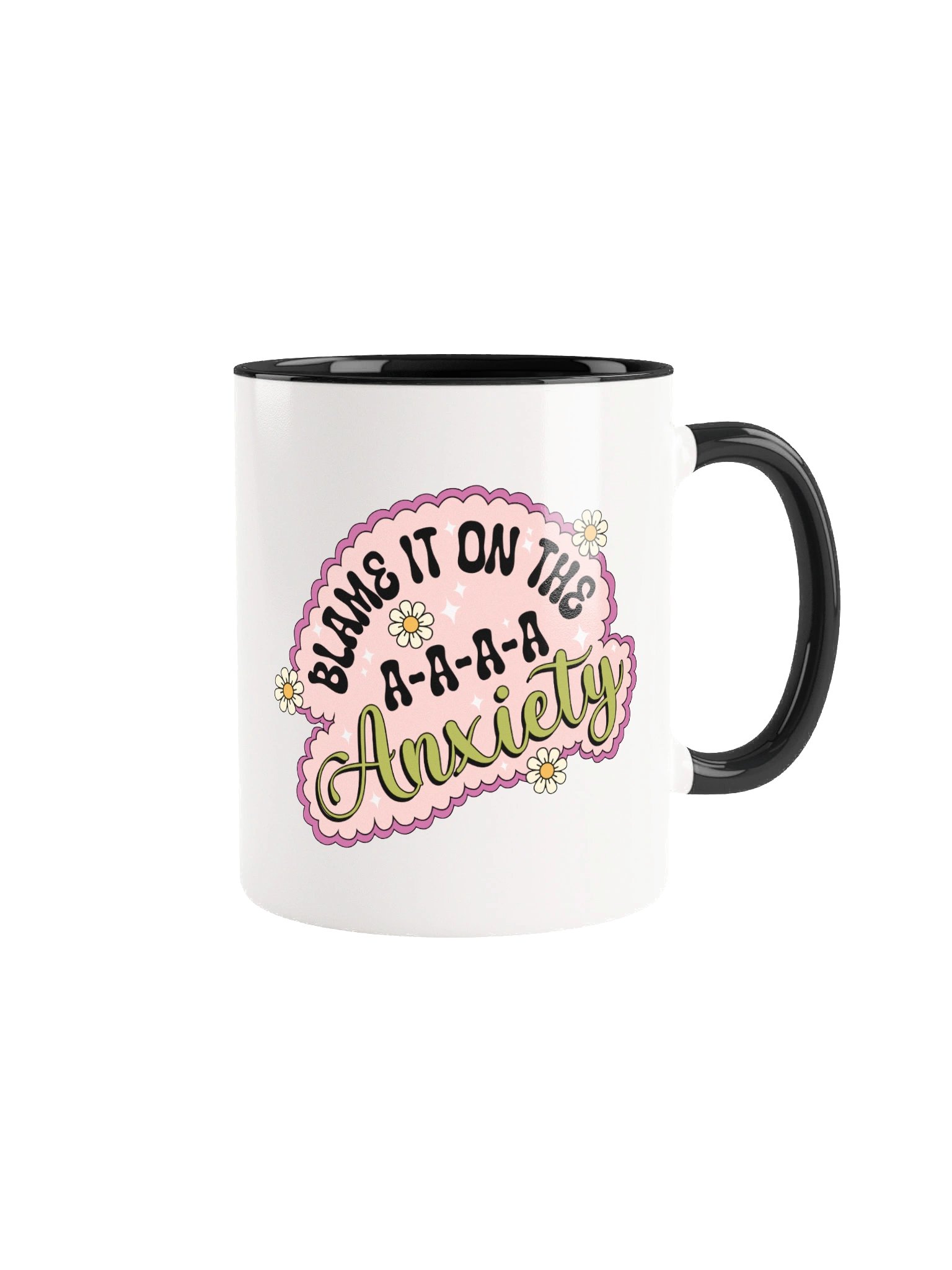 Blame It on the Anxiety Ceramic Mug product image (2)