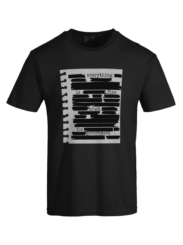 Men's Everything Is Fine...Trust The Government Tee product image (1)