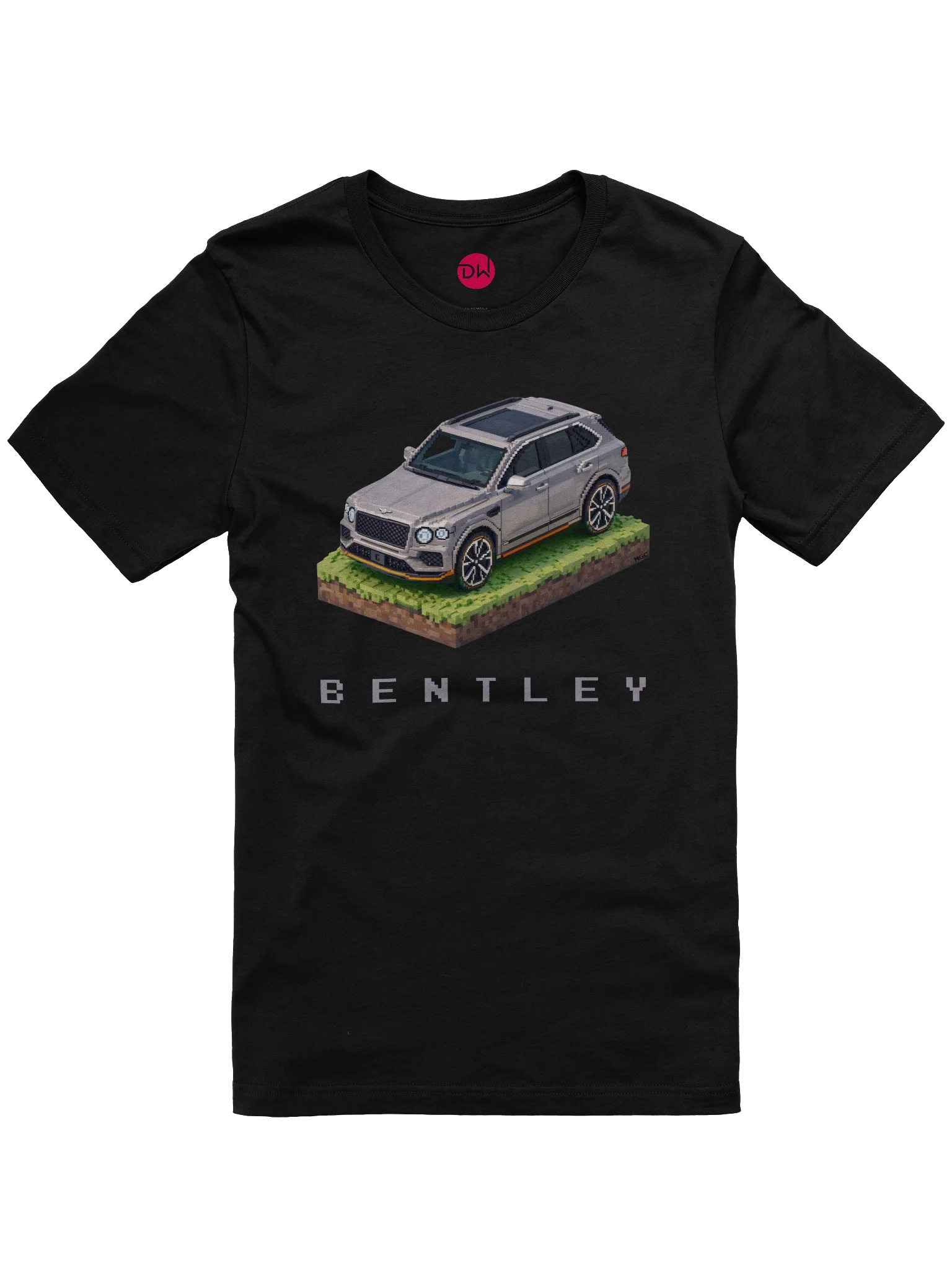 Grey Bentley Bentayga Speed Shirt (Pixel, Retro, Minecraft) product image (4)