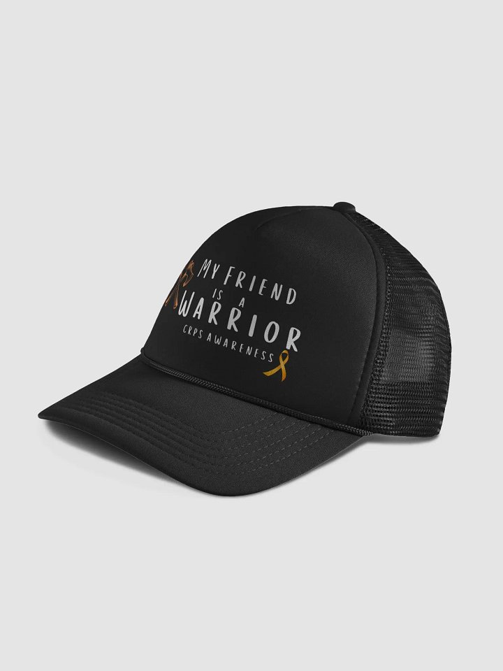 My FRIEND is a Warrior CRPS Awareness Hat- Masculine Design product image (2)