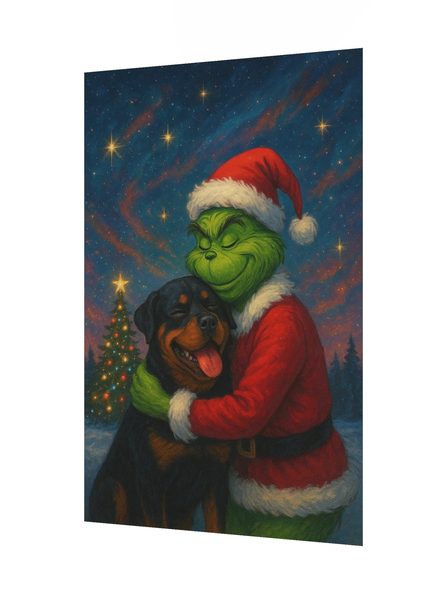 Rottweiler & Grinch Poster product image (7)