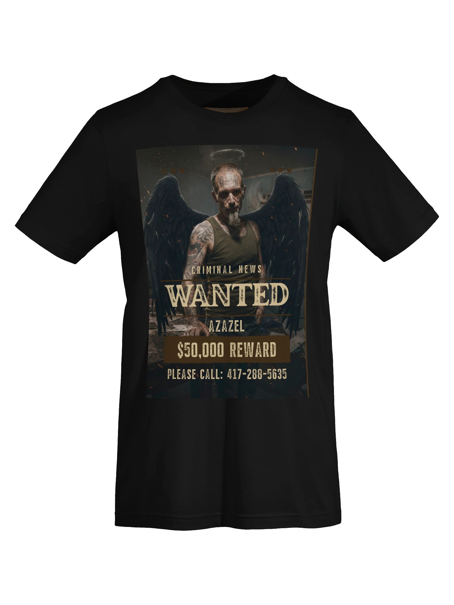 Azazel Wanted Poster Tee product image (5)