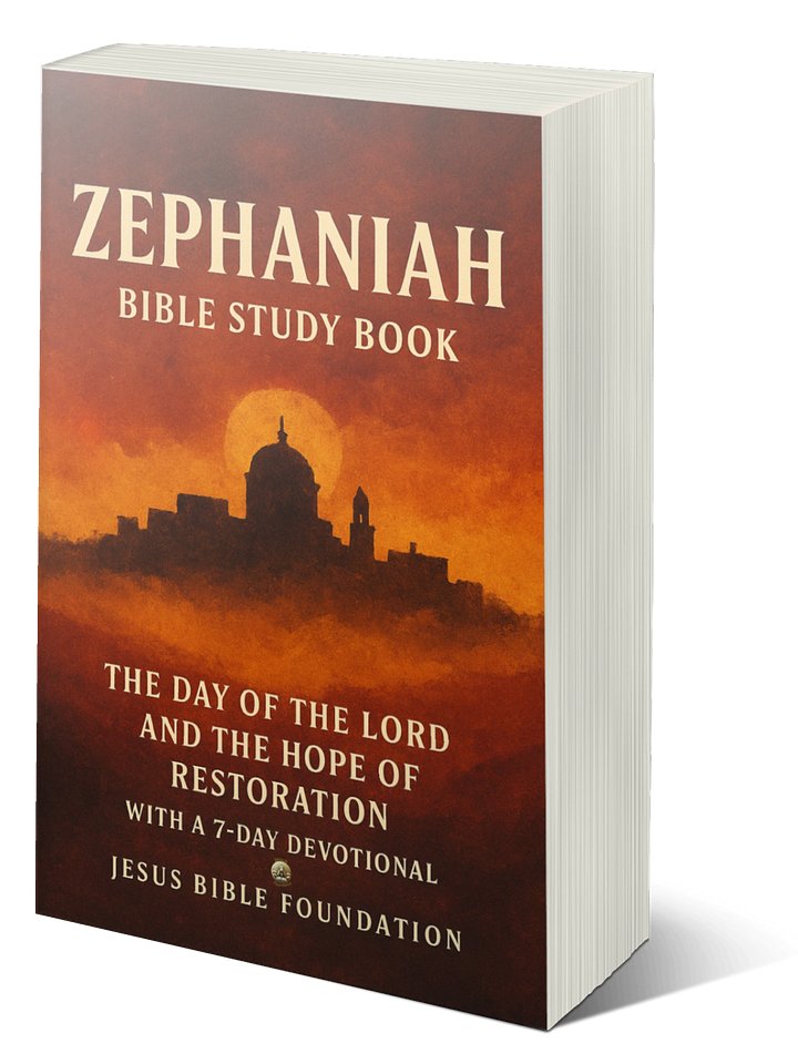 Zephaniah Bible Study Book: The Day of the Lord and the Hope of Restoration With A 7 Days Devotional product image (1)
