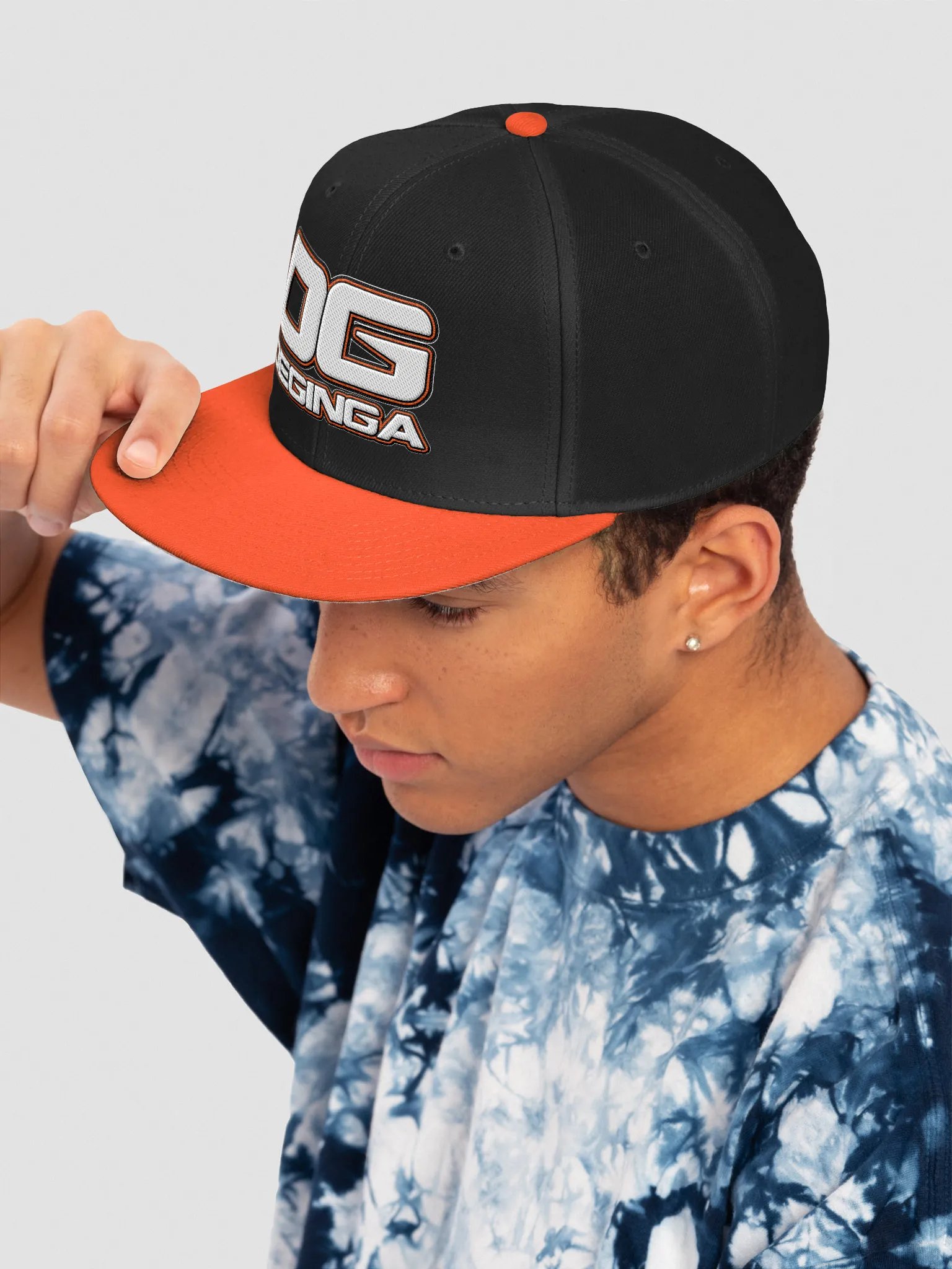 DeGinga SnapBack Orange/Black product image (7)