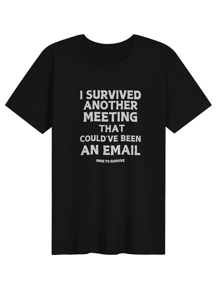 The Meeting Tee — Black product image (1)