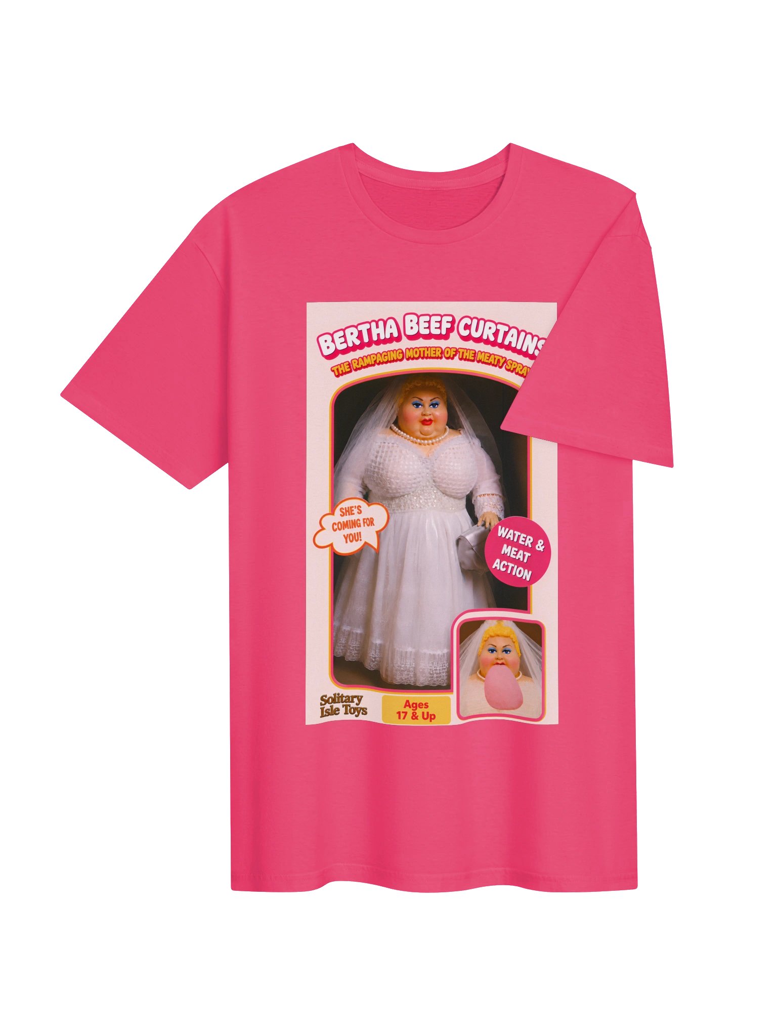 666 Toys | Bertha Beef Curtains | Gildan Unisex Softstyle T-Shirt product image (4)