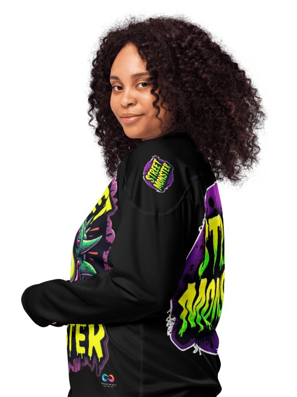 LIMITED EDITION - CNX Core All-over print Unisex Long Sleeve Tee — Street Monster 002 product image (5)