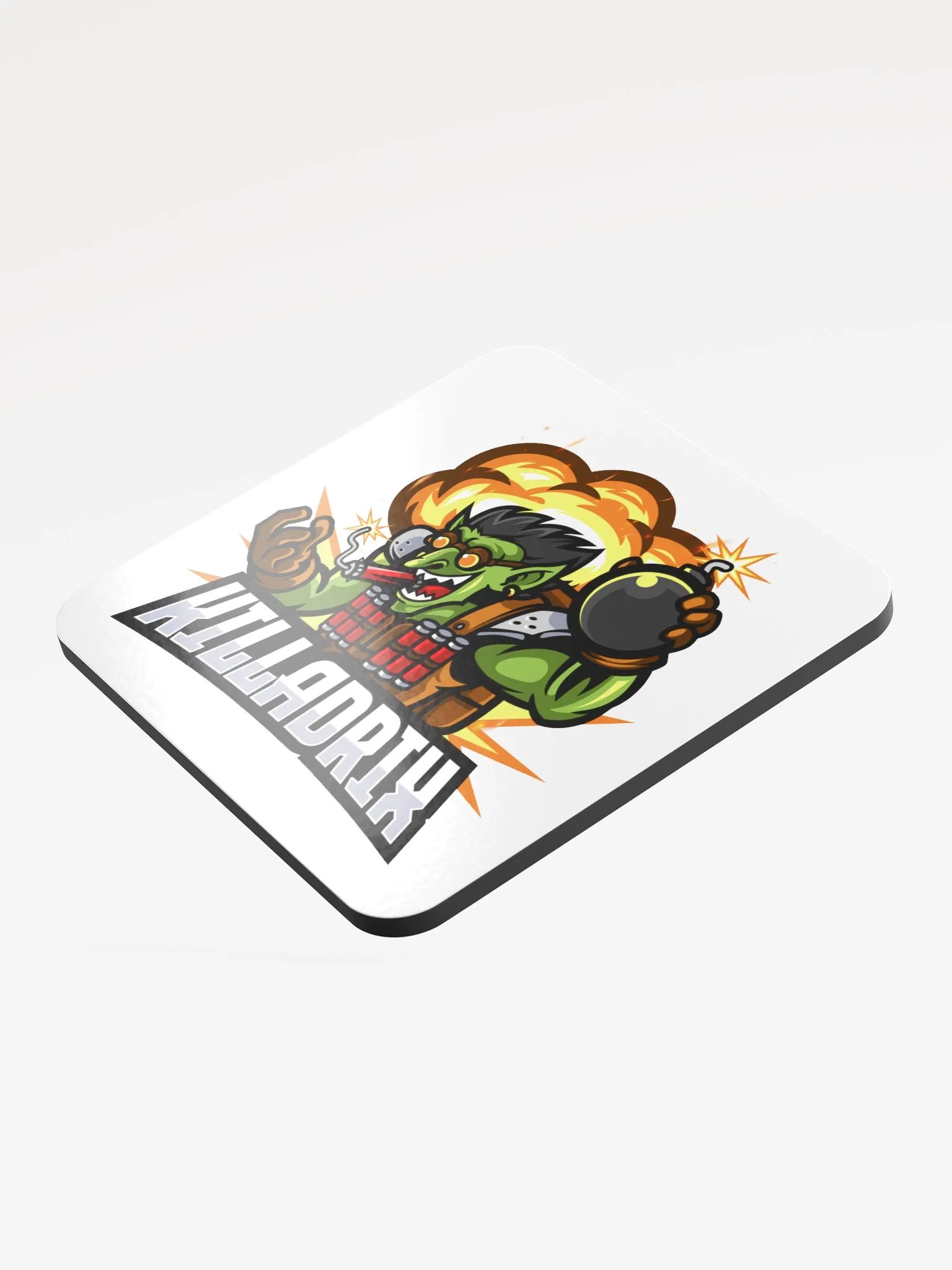 Goblin Bomber Logo Cork Coaster product image (3)