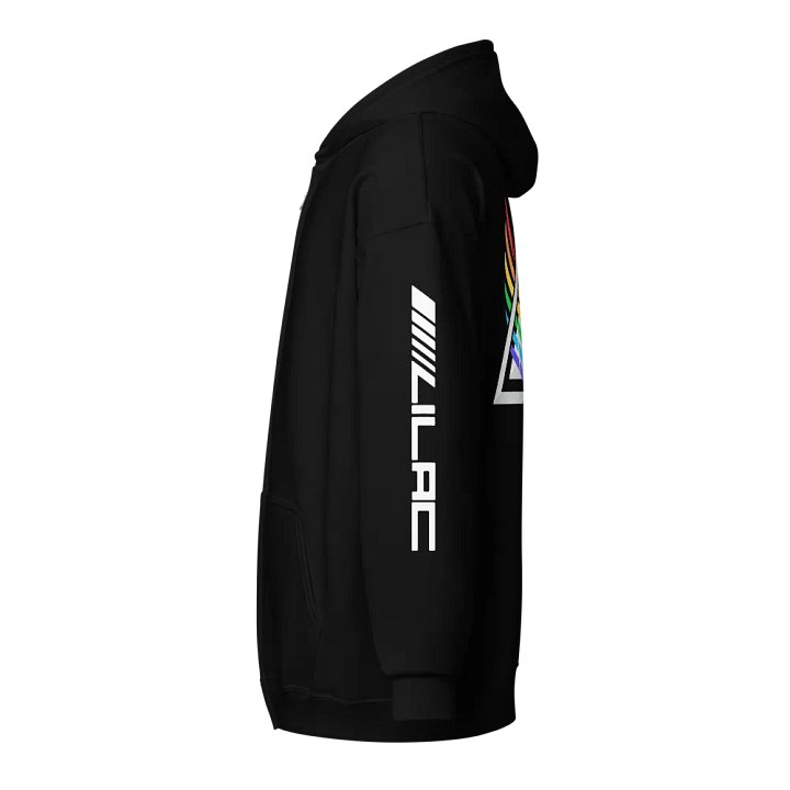 Zip-Up Hoodie - Winged Prism/Lilac (White lettering) product image (2)