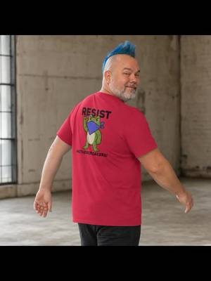 Fresh from RESIST Frog Unisex Tee. Bold, comfortable, and ready to beam into your wardrobe. Shop it through — use the link in their bio. #TribbleStitch #StarTrekStyle #GeekFashion #LATrekkie