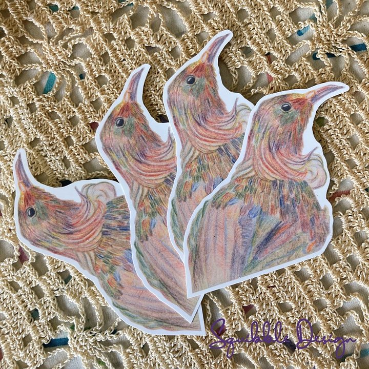 Vinyl Sticker - Rainbow Tui product image (2)