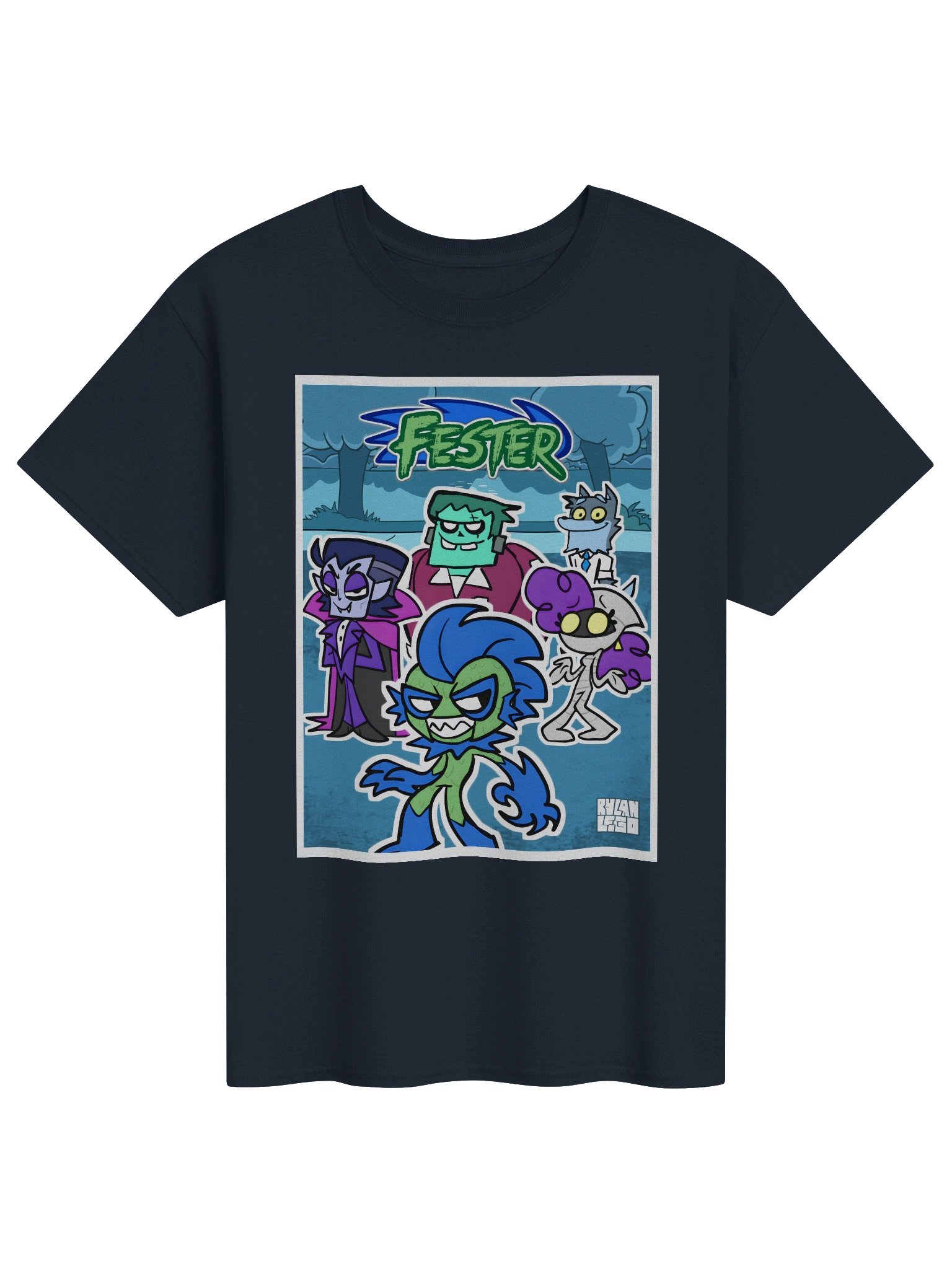 Fester - Spooky Friends T-Shirt product image (4)