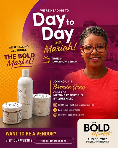 𝐖𝐞’𝐫𝐞 𝐡𝐞𝐚𝐝𝐢𝐧𝐠 𝐛𝐚𝐜𝐤 𝐭𝐨 𝐃𝐚𝐲 𝐭𝐨 𝐃𝐚𝐲 𝐰𝐢𝐭𝐡 𝐌𝐚𝐫𝐢𝐚𝐡 𝐭𝐨𝐦𝐨𝐫𝐫𝐨𝐰 𝐦𝐨𝐫𝐧𝐢𝐧𝐠! @daytodaywithmariah

Join us bright and early as we share ever...