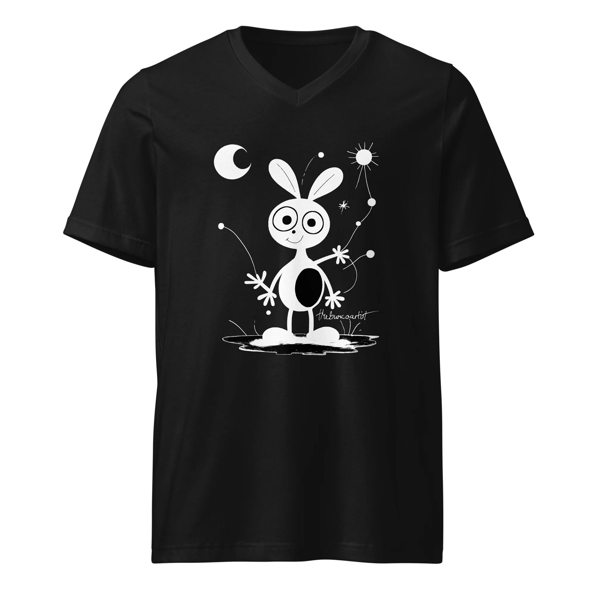 Bella+Canvas Short Sleeve V-Neck Jersey T-Shirt product image (1)