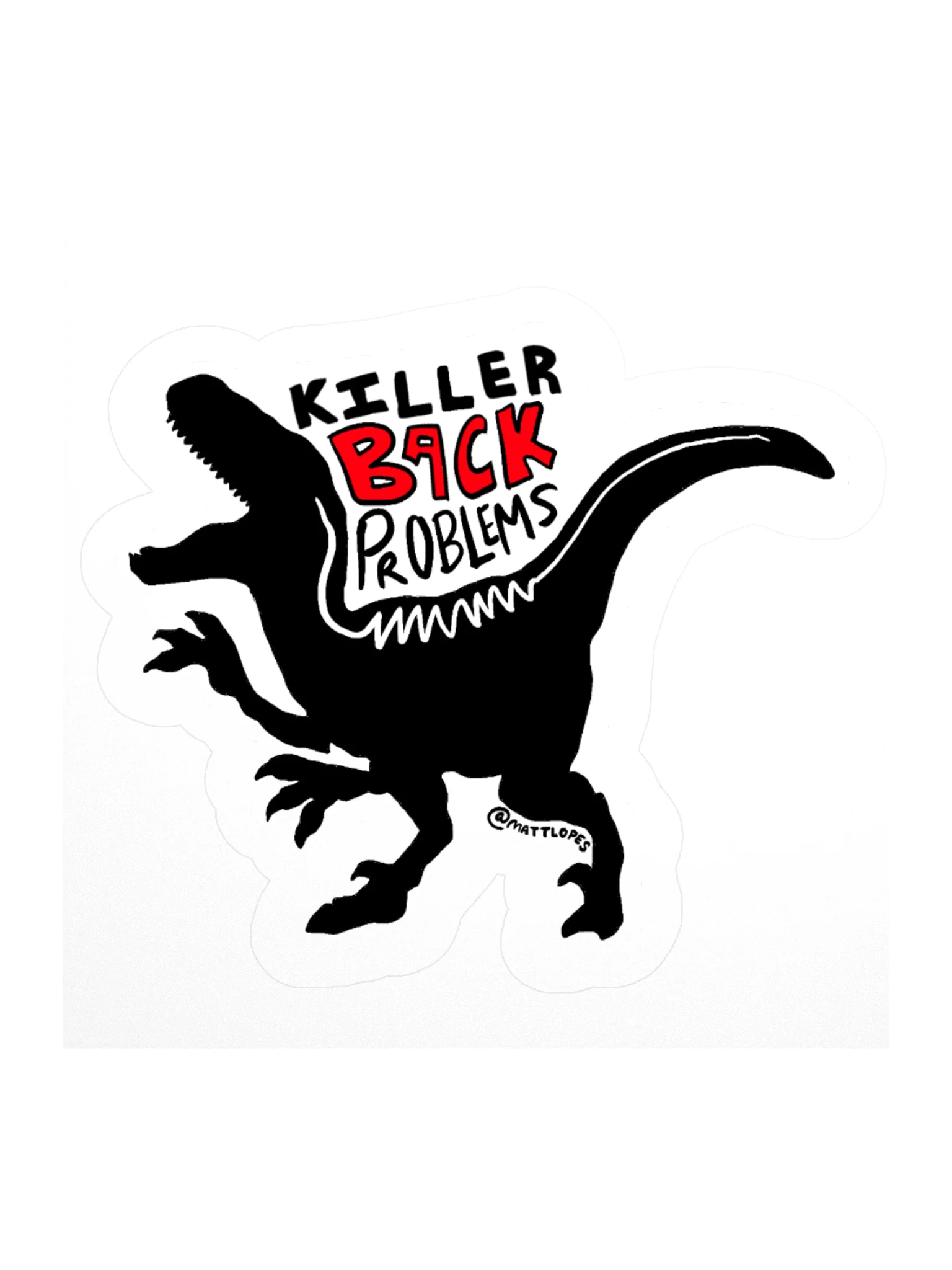 Chiro-Raptor Sticker product image (1)