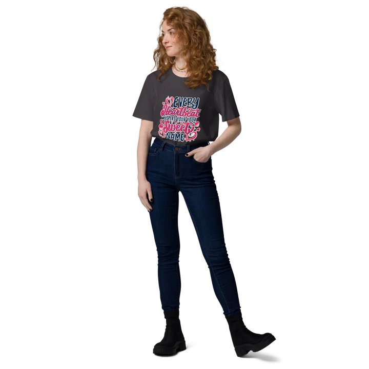 Every Heartbeat whisper your sweet name T-shirt product image (1)