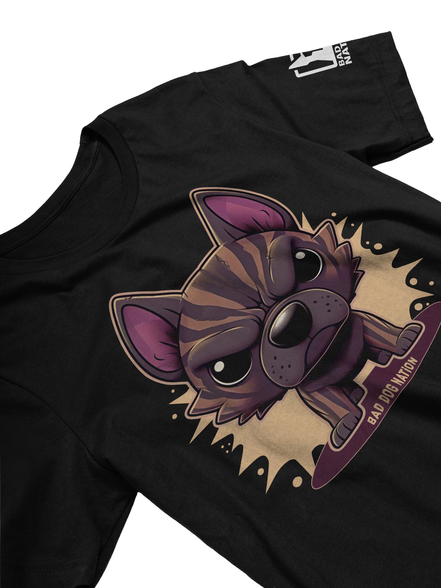 Dutch Shepherd Angry Pup - Premium Unisex T-shirt product image (2)