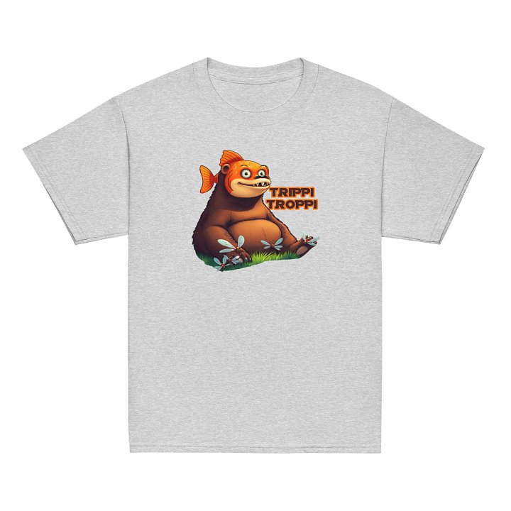 Trippi Troppi – Cartoon Fish Bear Youth Tee product image (2)
