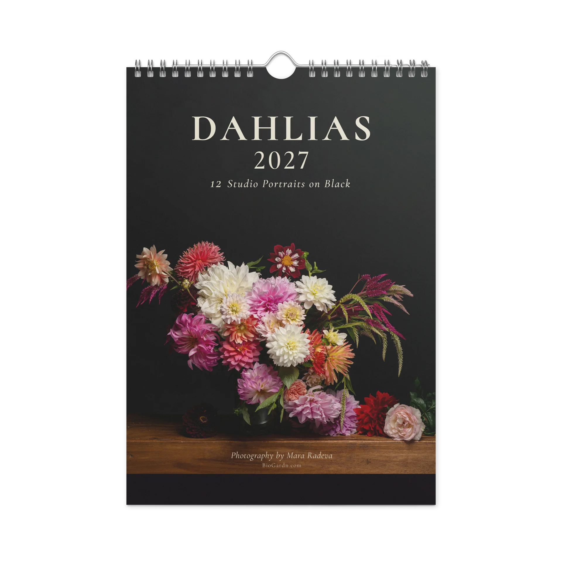 Dahlia Portraits 2027 - Fine Art Wall Calendar product image (7)
