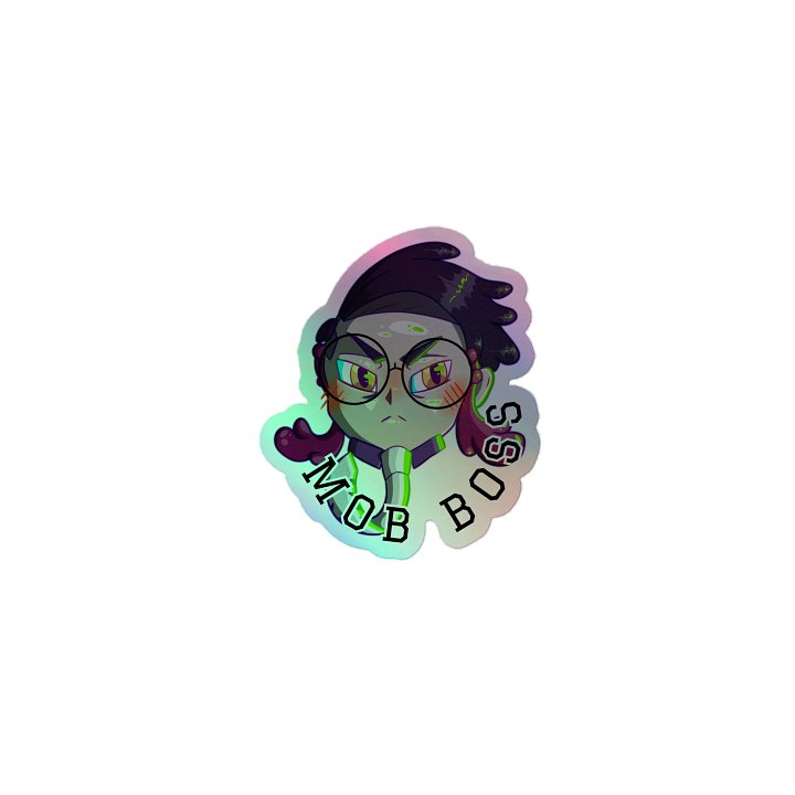 Mob Boss Holographic Sticker product image (1)