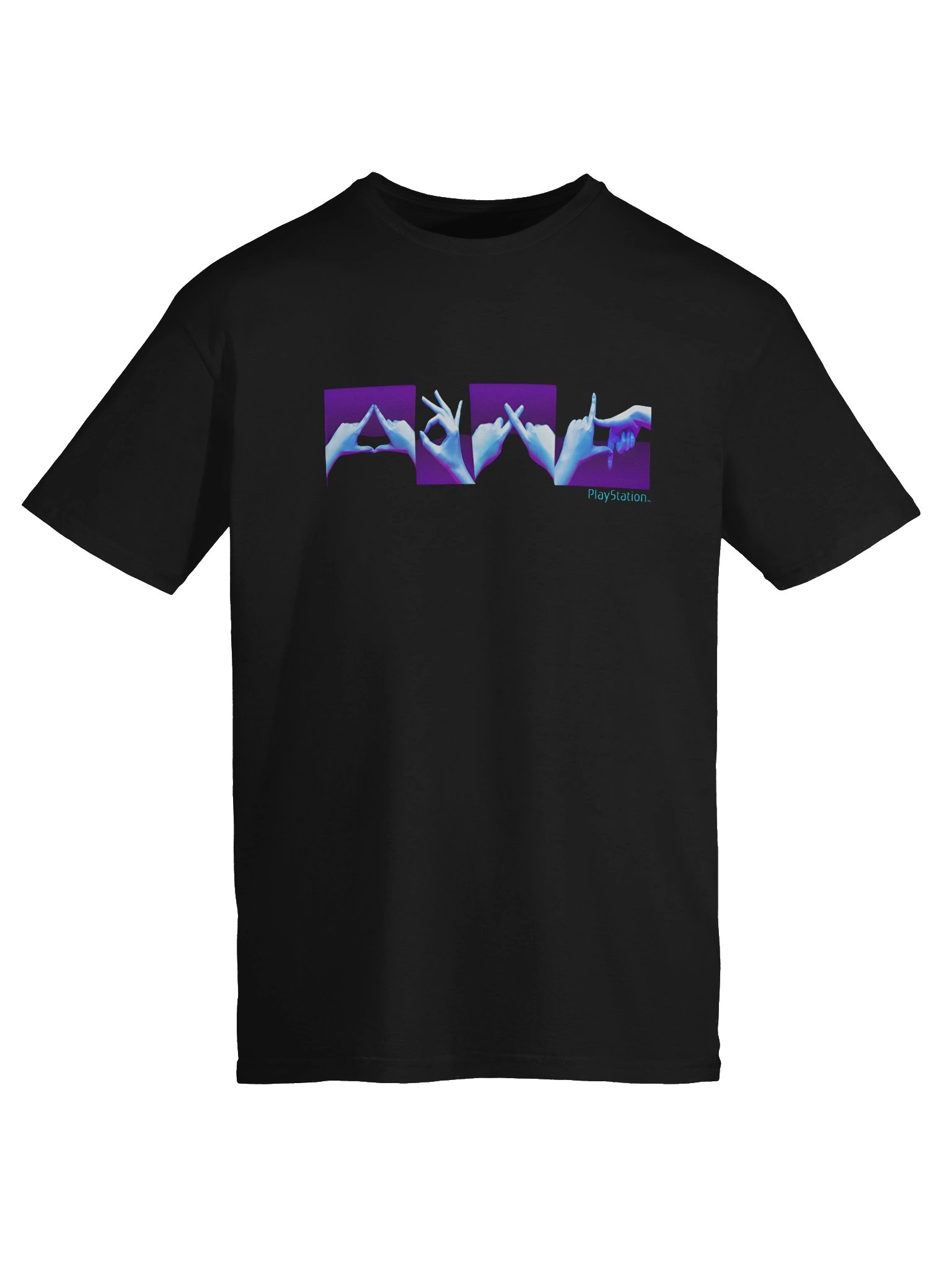 Vintage PlayStation Hand Symbols Shirt product image (6)