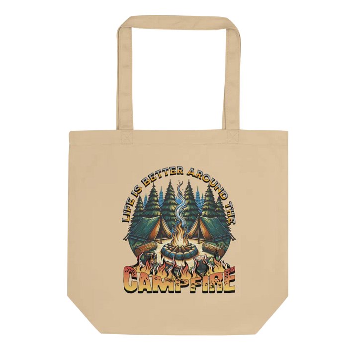 Life Is Better Around The Campfire Bliss Eco Tote product image (1)