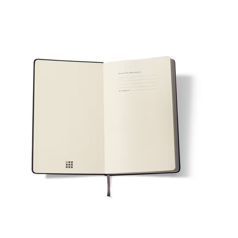 Moleskine® Hard Cover Ruled Notebook product image (4)