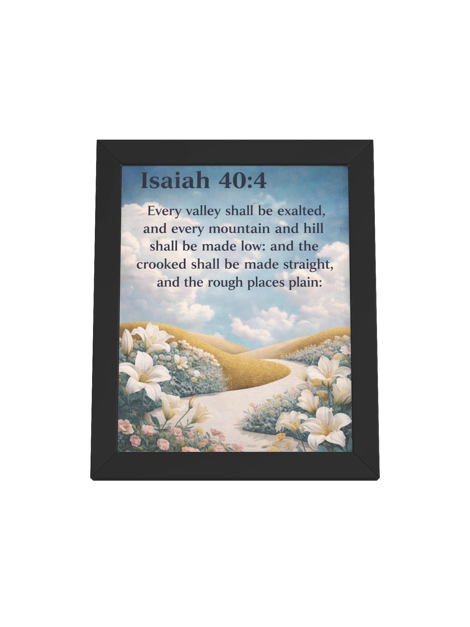 Isaiah 40:4 – A Promise of Restoration Wall Art product image (7)