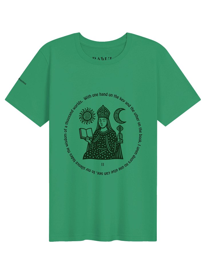 The High Priestess - ArcanaPop T-Shirt – Where Tarot Magic Meets Pop Art product image (1)