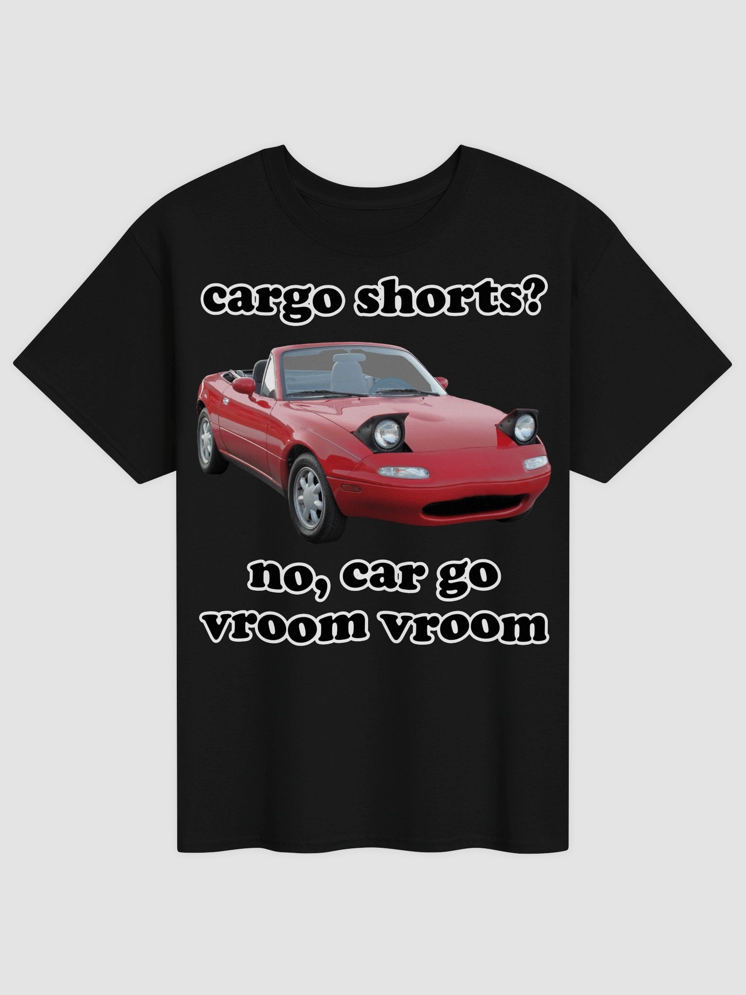 Cargo Shorts Pun T-shirt product image (2)