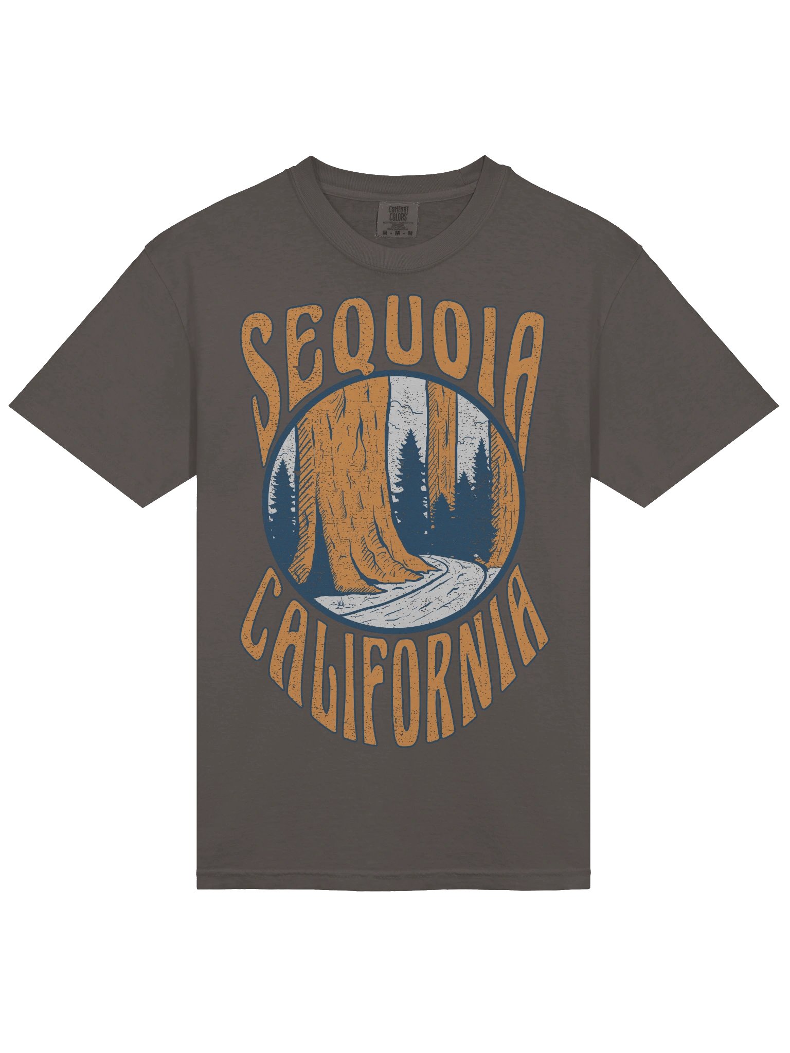Sequoia California Shirt – Vintage Giant Tree Forest Retro Nature Travel Tee product image (7)