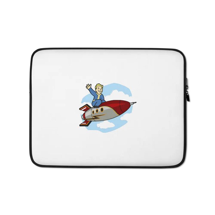 Fallout Red Rocket Vault Boy Notebook/Laptop Bag product image (1)