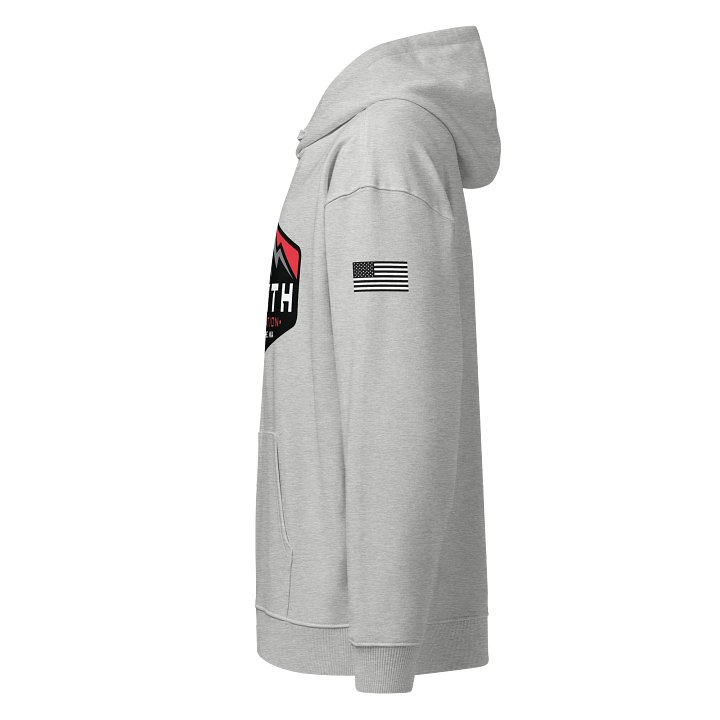 Grey Hoodie With Mountains product image (1)