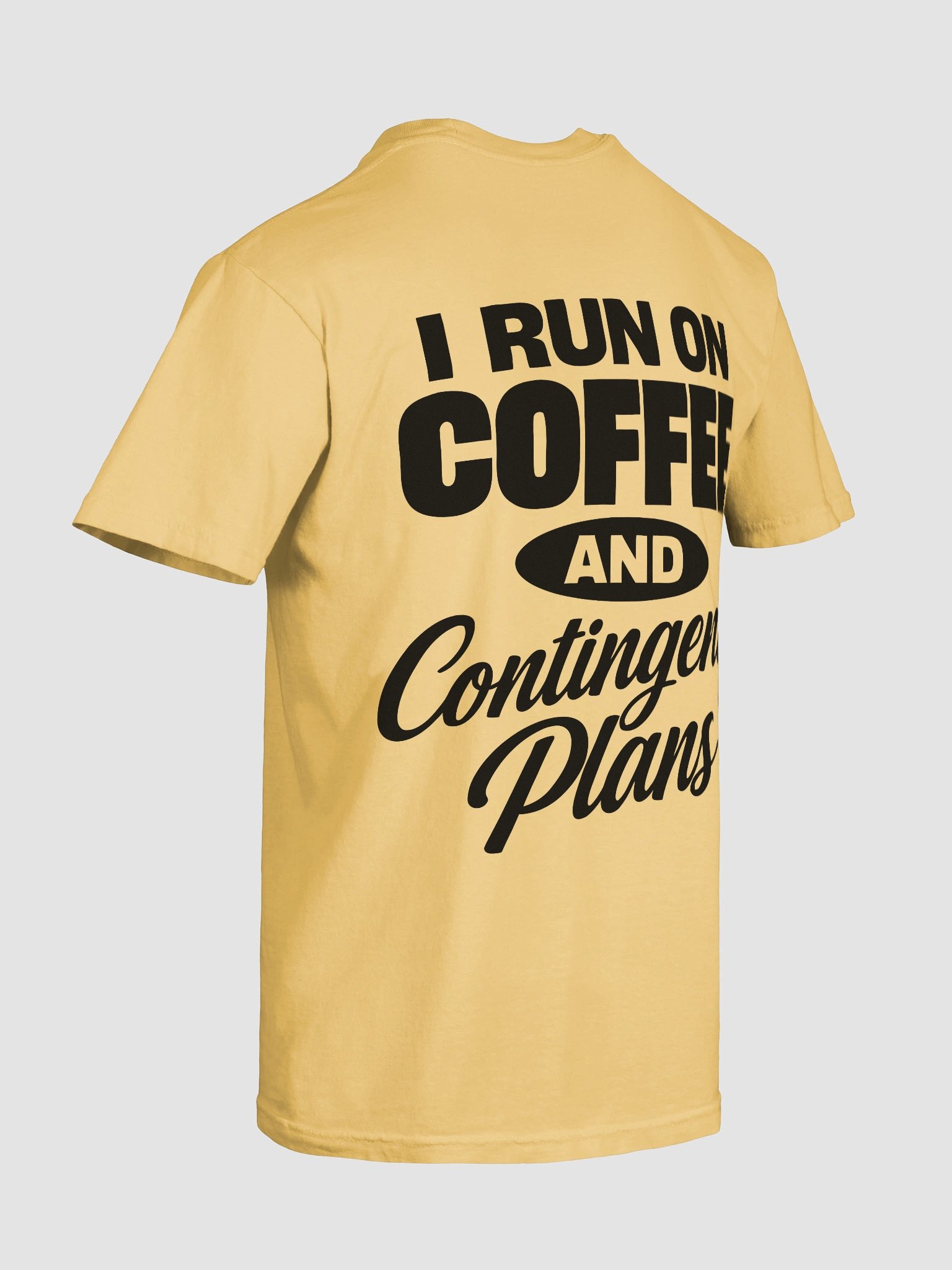 Team T-Shirt - Coffee (Yellow) product image (10)