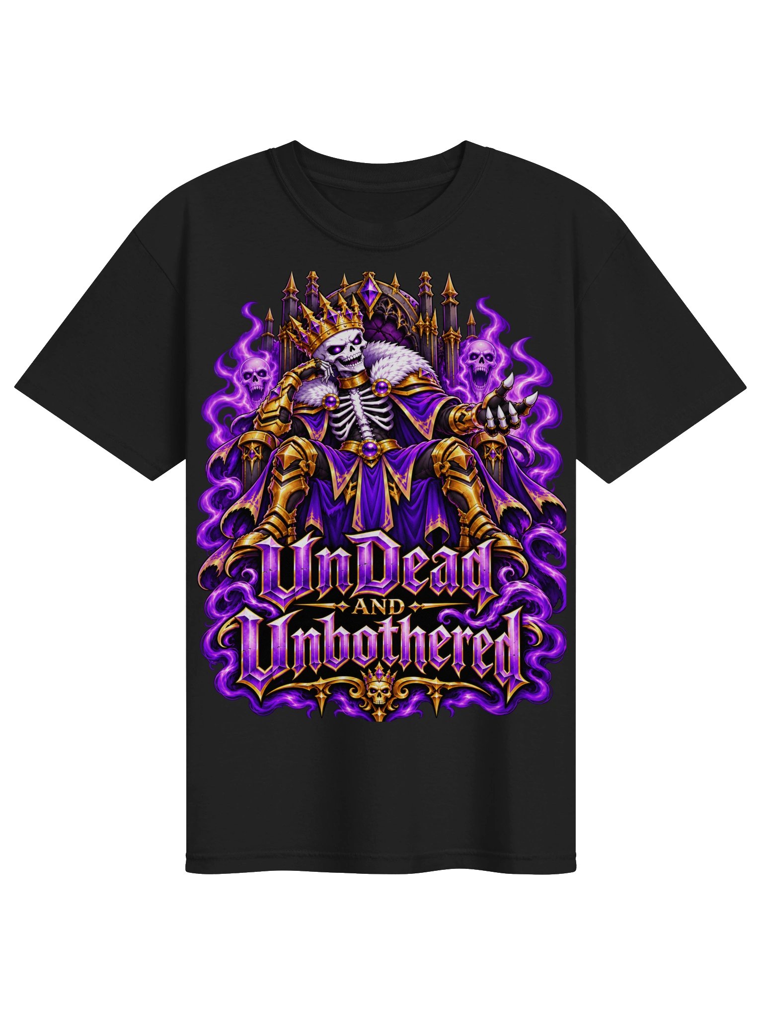 Undead And Unbothered Tee (Purple) product image (1)