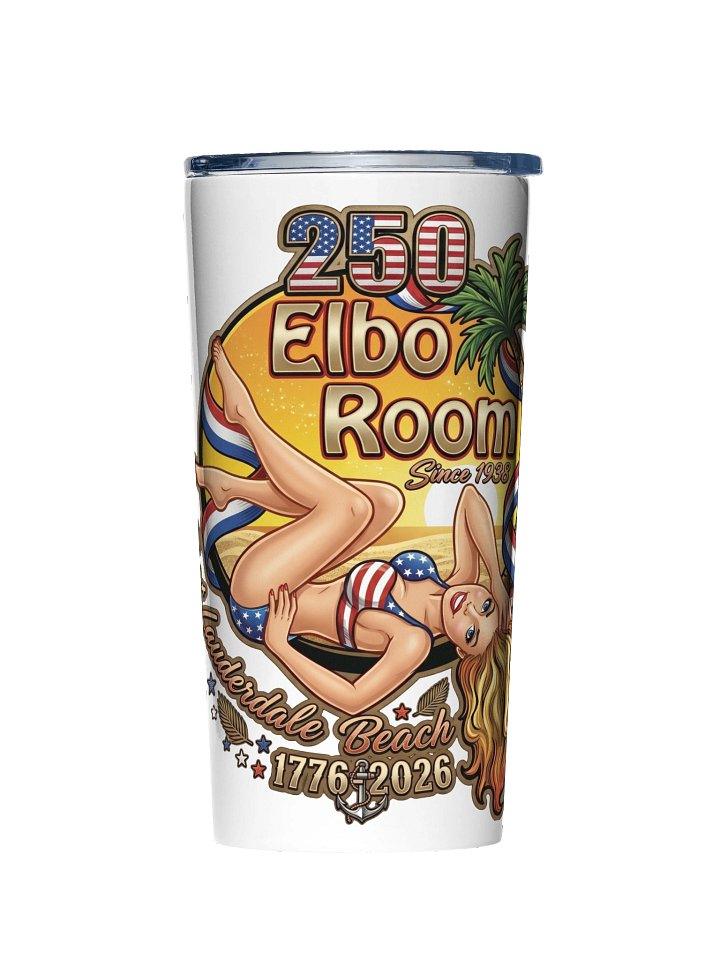 America 250 Insulated Travel Tumbler | Elbo Room 1776-2026 Edition product image (1)