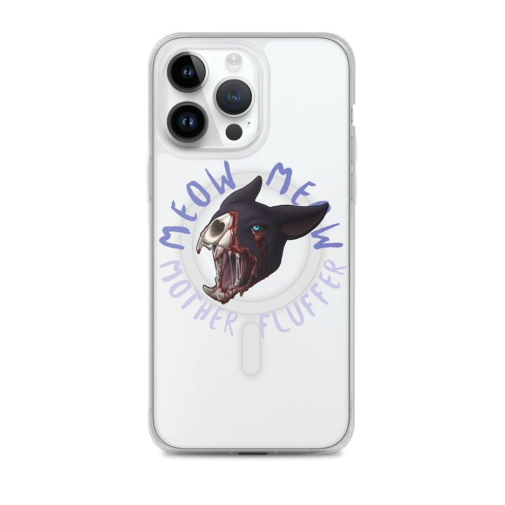 Meow Meow MF MagSafe® Clear iPhone® Case product image (2)